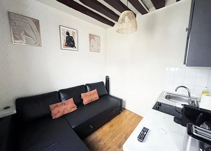 164 - Charming In Center Of Apartman Párizs